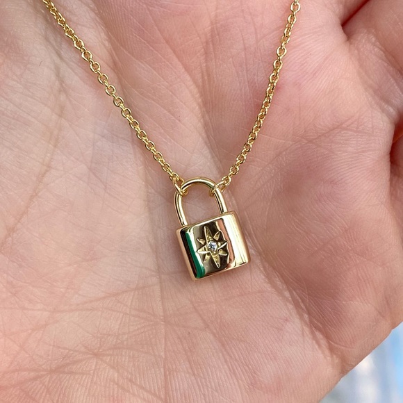 Lock Necklace - Picture 2 of 6